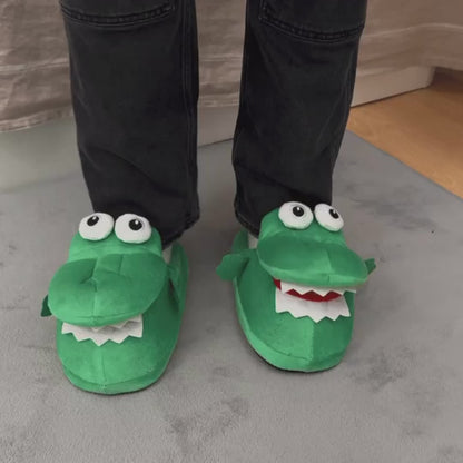 Crocodile Winter Slippers